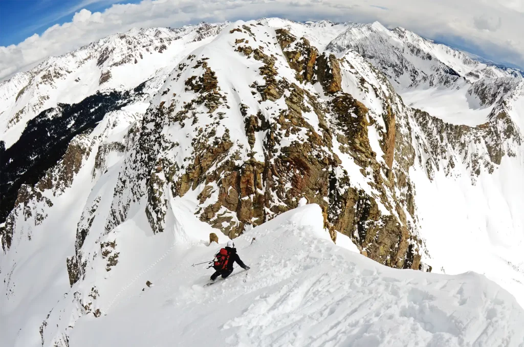 Zach Guy, field work for Crested Butte Avalanche Center